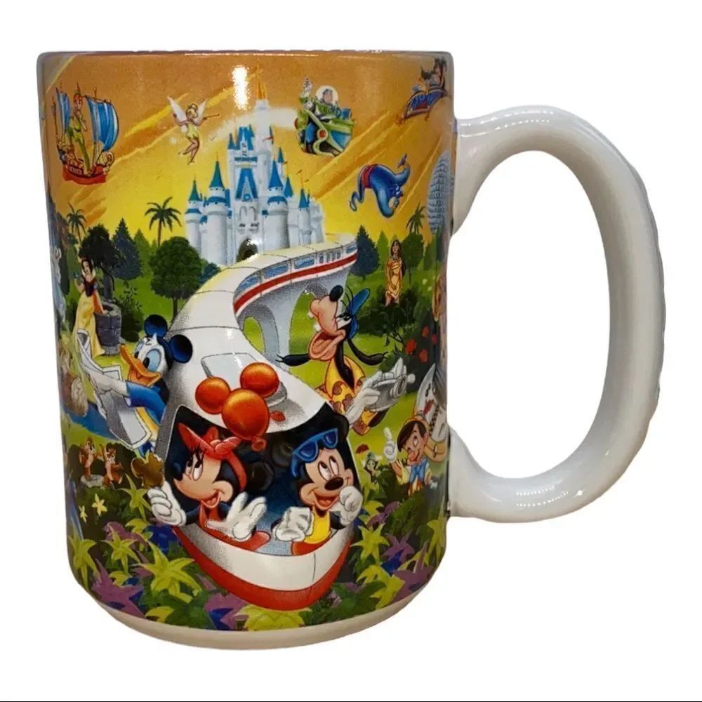 Disney World Ceramic 3D Grandma Mug